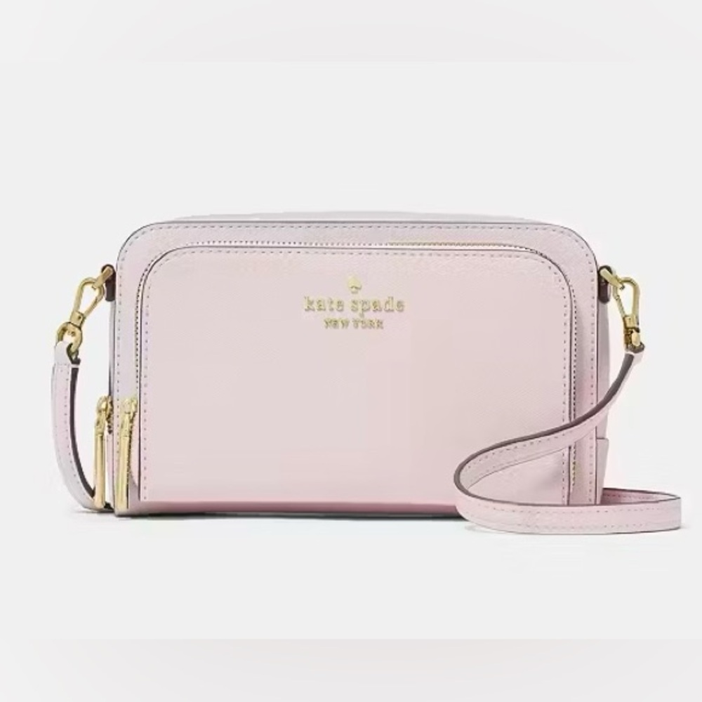 Kate Spade Staci Mini Crossbody Bag Leather, Lilac Moonlight /Dust Model: KG036